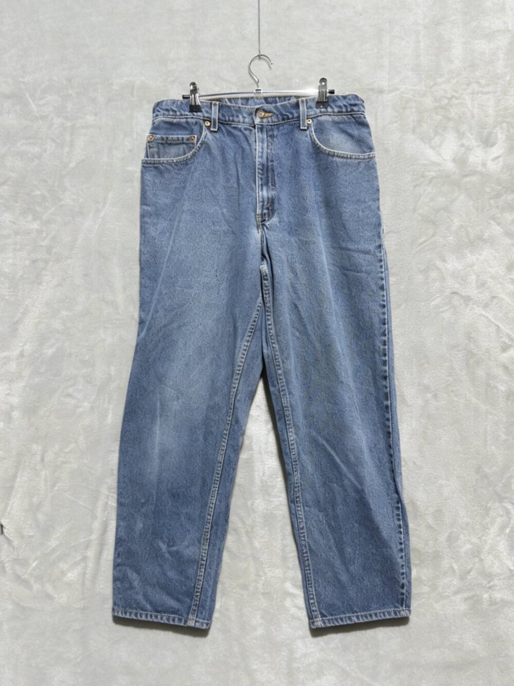 VTG Levi’s 560 Loose Fit Jeans Mens 33x32 Blue Denim Cotton Mid Rise Tapered Leg - Picture 5 of 5